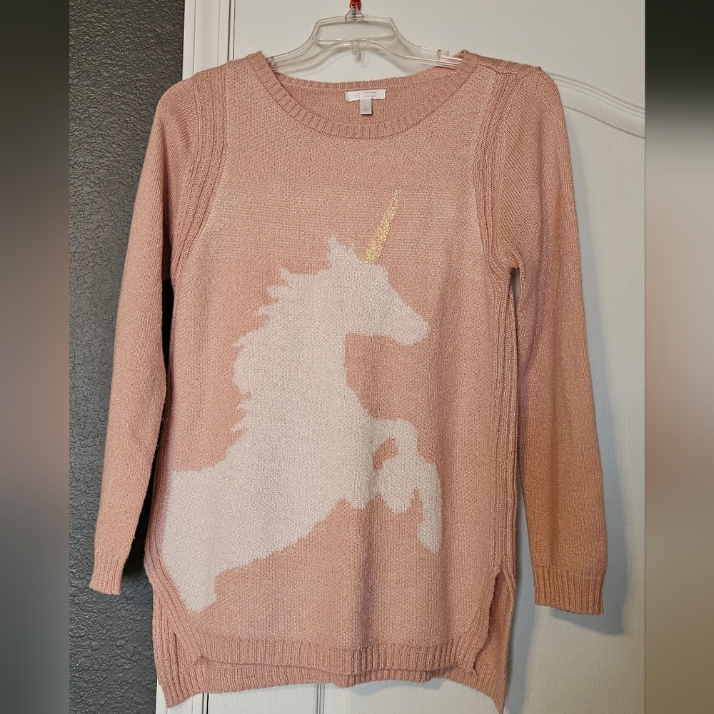 Pink Unicorn Sweater